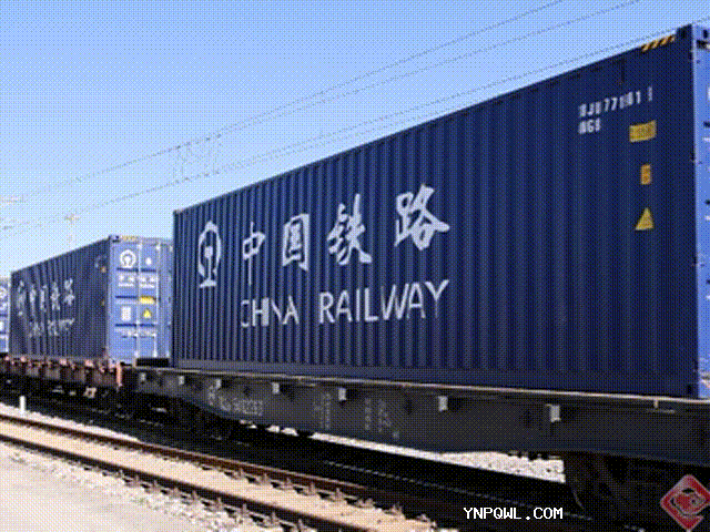 中老铁路国际铁路线路货物通常会以集装箱的形式进行运输